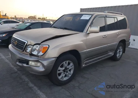 1999 Lexus Lx 470 z USA, uszkodzony, nr VIN JT6HT00W9X0056275